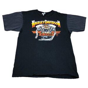 Vintage Hobie 1989 Daytona Bike Week Harley‎ Davidson Shirt Adult Size Medium